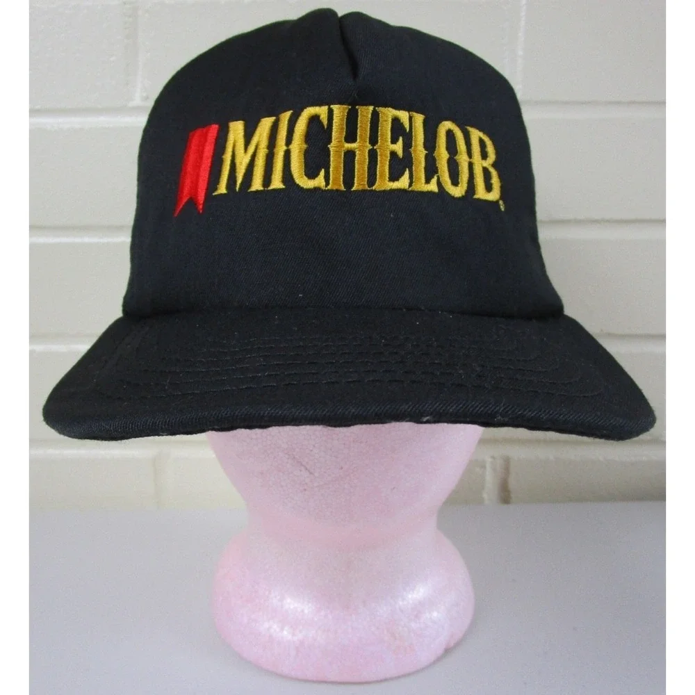 Vintage 80s Michelob Beer‎ Hat Snapback Mesh Cap Embroidered Alcohol Stylemaster